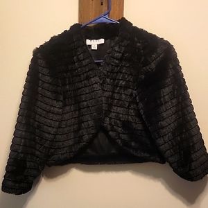 Elle Faux Fur Cardigan -NEVER WORN!